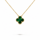 "Get Lucky" Gold Necklace